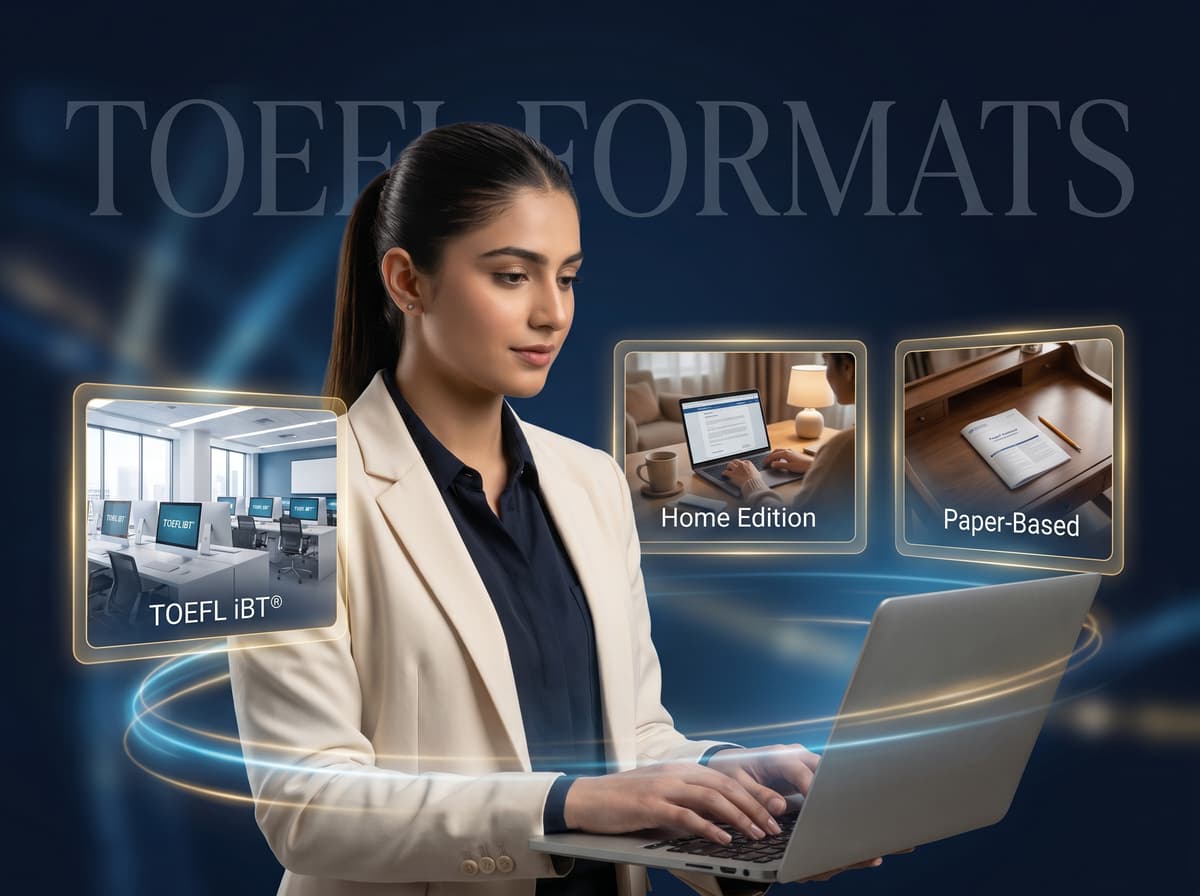 Available Test Formats